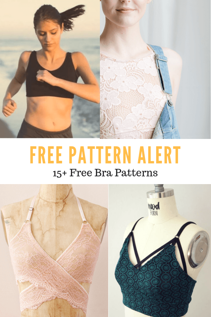 15+ Free Printable Sewing Patterns For Women Bra - On The Cutting with regard to Printable Free Bra Pattern