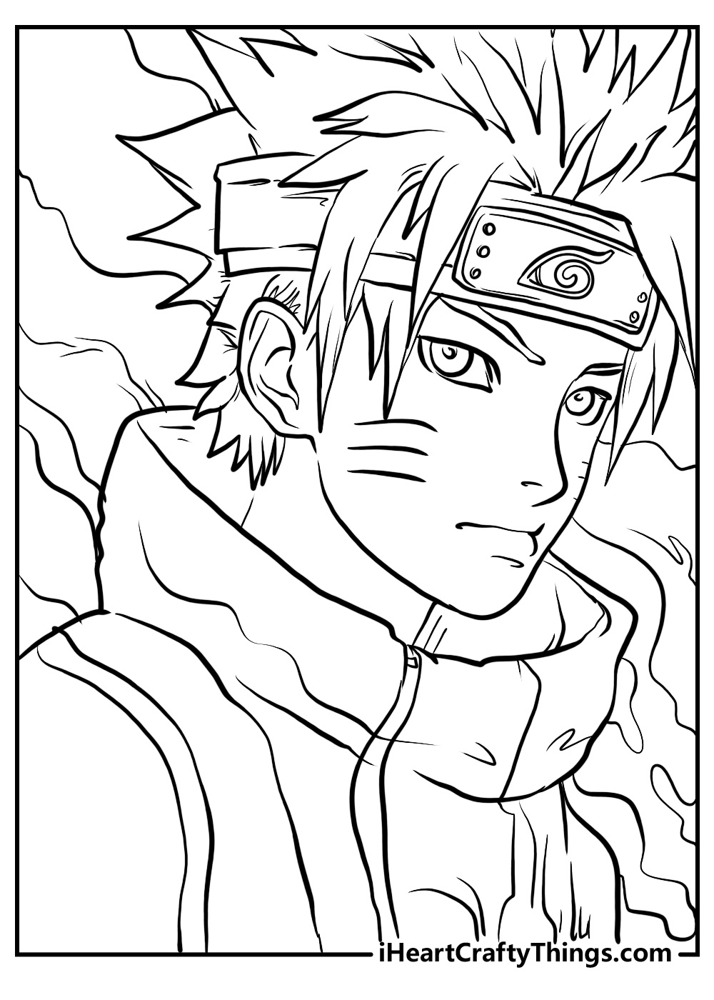 15 Naruto Coloring Pages To Print For Free with regard to Free Printable Naruto Coloring Pages For Adults