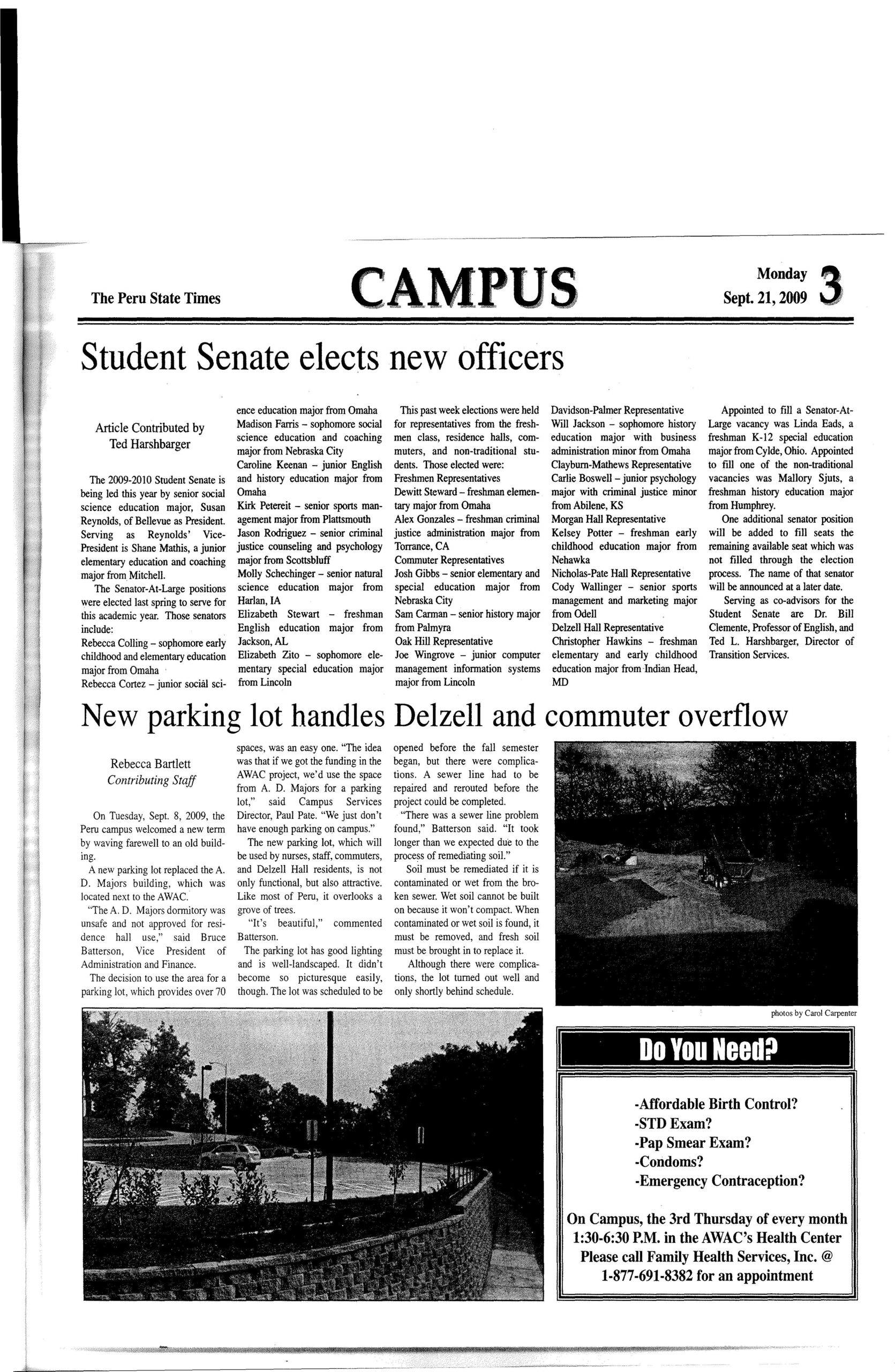 2009-2010 Peru State Times (Peru, Ne) - Issues 1-8Peru State regarding Daily Commuter Crossword Puzzle by Jacqueline Mathews Printable