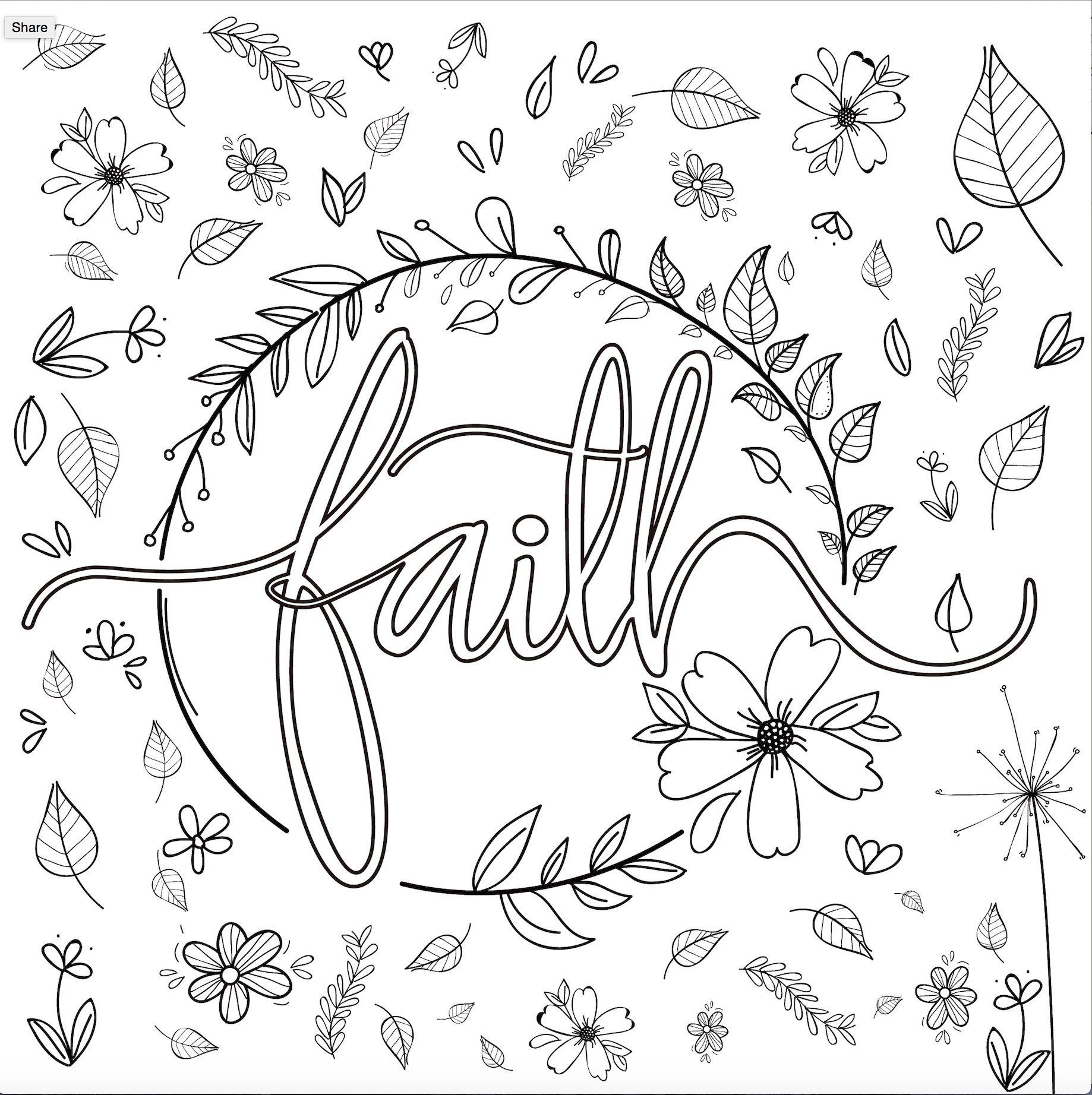 220 Faith Doodles And Coloring Pages :) Ideas | Coloring Pages throughout Free Printable Faith Coloring Pages