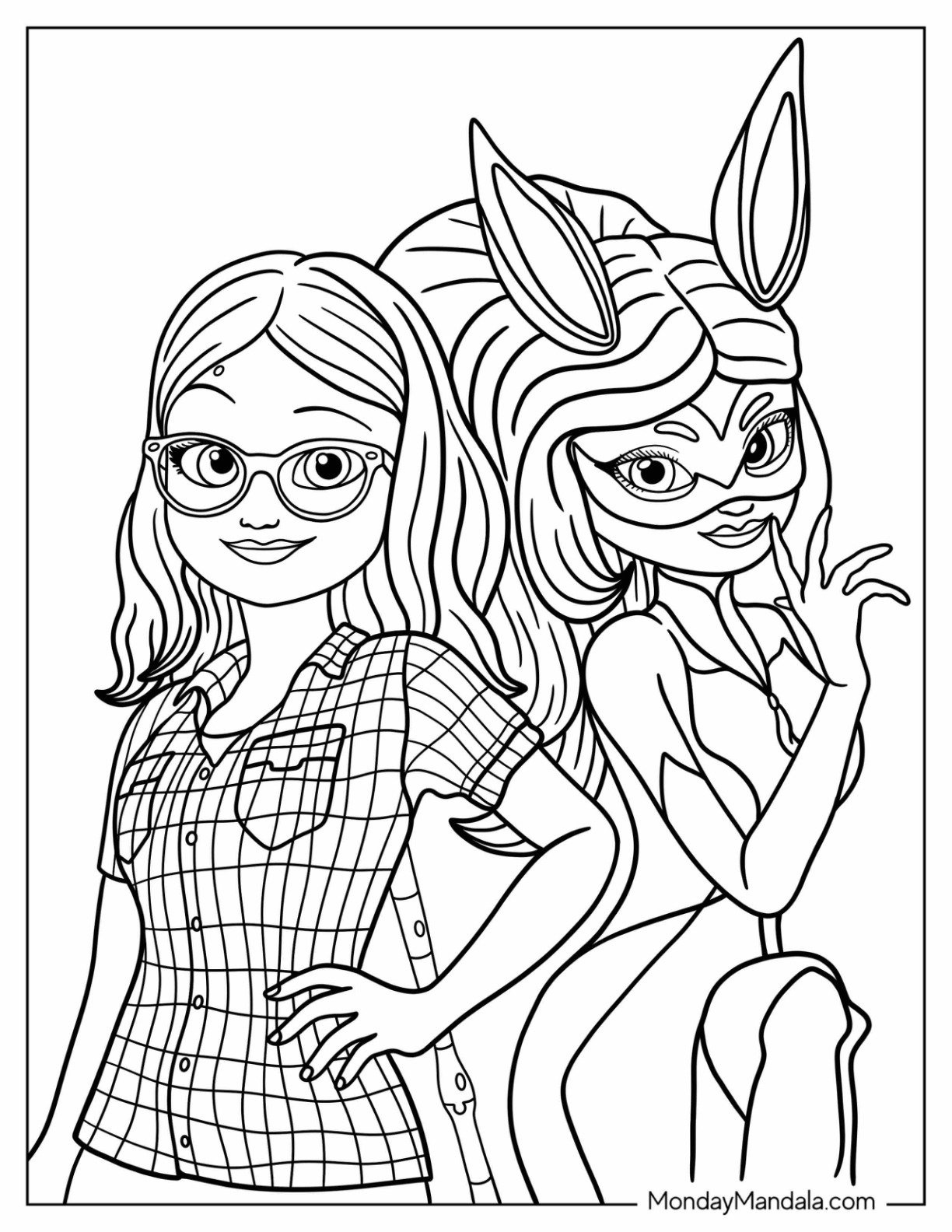 24 Miraculous Ladybug Coloring Pages (Free Pdf Printables) within Free Printable Miraculous Ladybug Coloring Pages