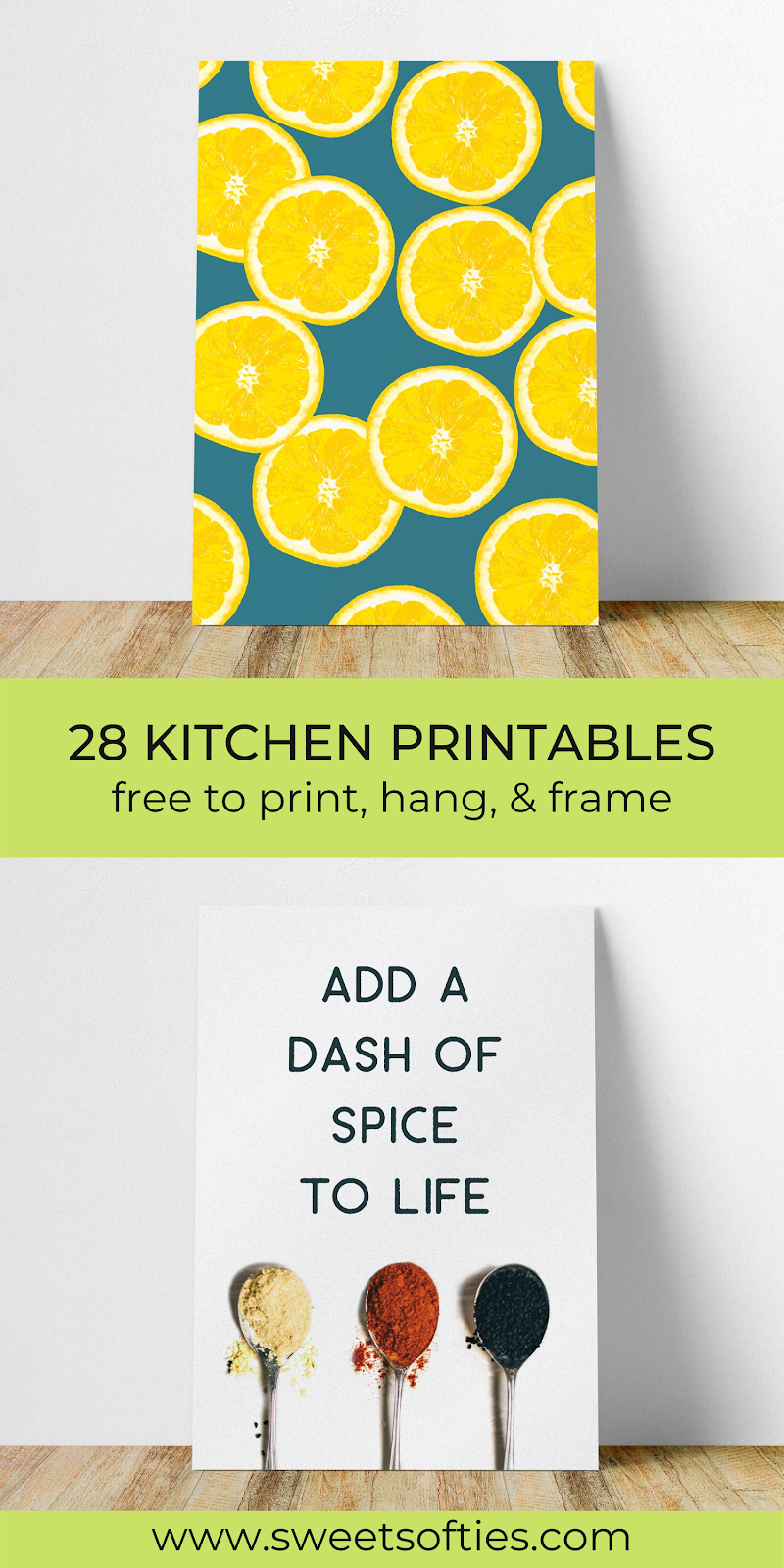 28 Free Kitchen Printables - Sweet Softies regarding Free Kitchen Wall Art Printables