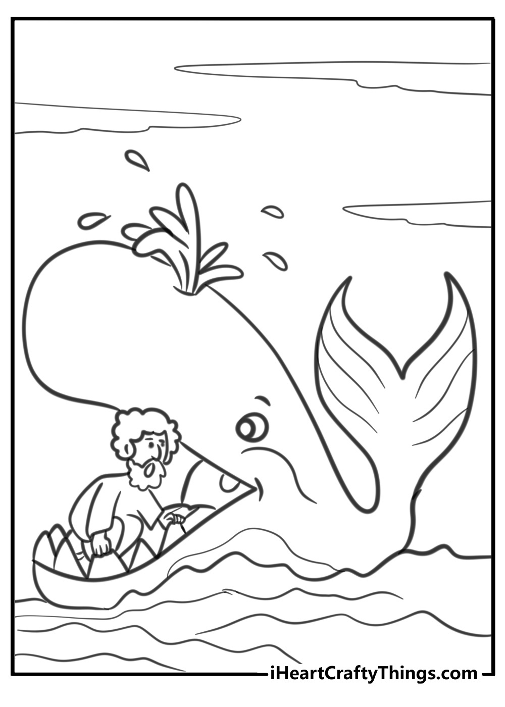 29 New Jonah And The Whale Coloring Pages (100% Free To Print) for Free Printable Coloring Pages of Jonah and the Whale