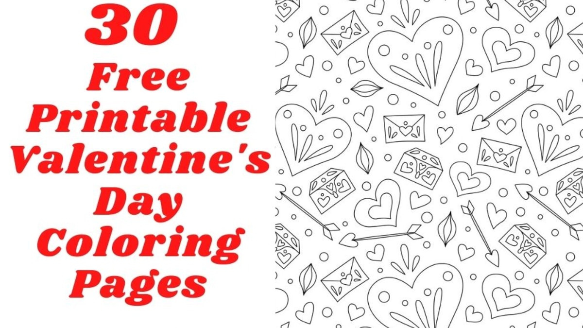 30 Valentine&amp;#039;S Day Coloring Pages: Free Printable For Kids, Adults in Free Printable Coloring Valentine&amp;amp;#039;s Day Bookmarks