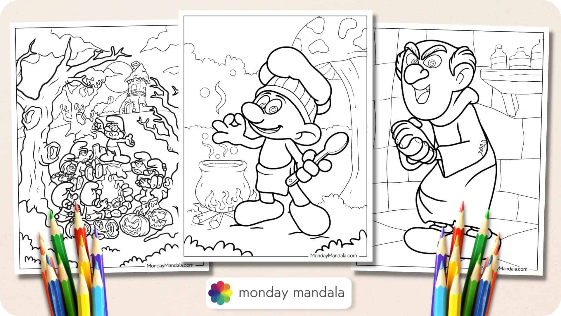 34 Smurf Coloring Pages (Free Pdf Printables) regarding Free Printable Smurf Coloring Pages