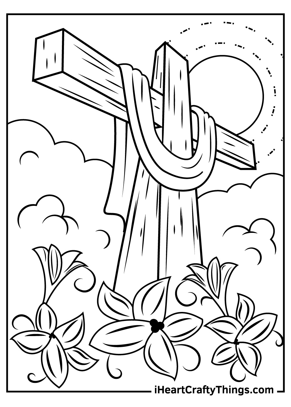 36 Free Easter Coloring Pages (100% Easy Printable Pdfs) throughout Free Christian Easter Printables