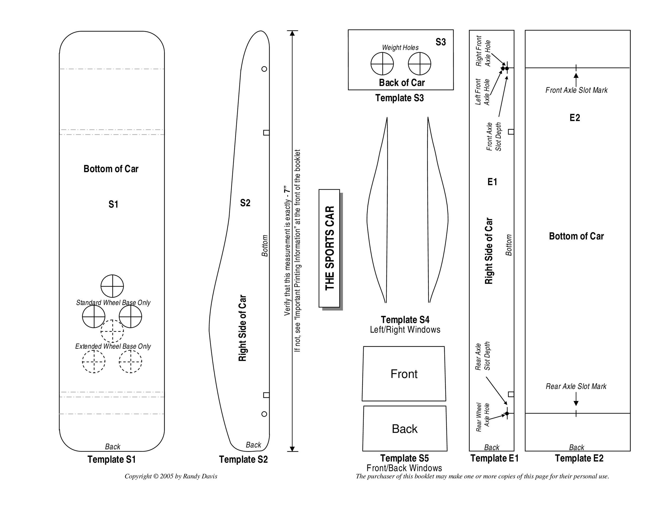 39 Awesome Pinewood Derby Car Designs &amp;amp; Templates ᐅ Templatelab within Free Printable Pinewood Derby Templates