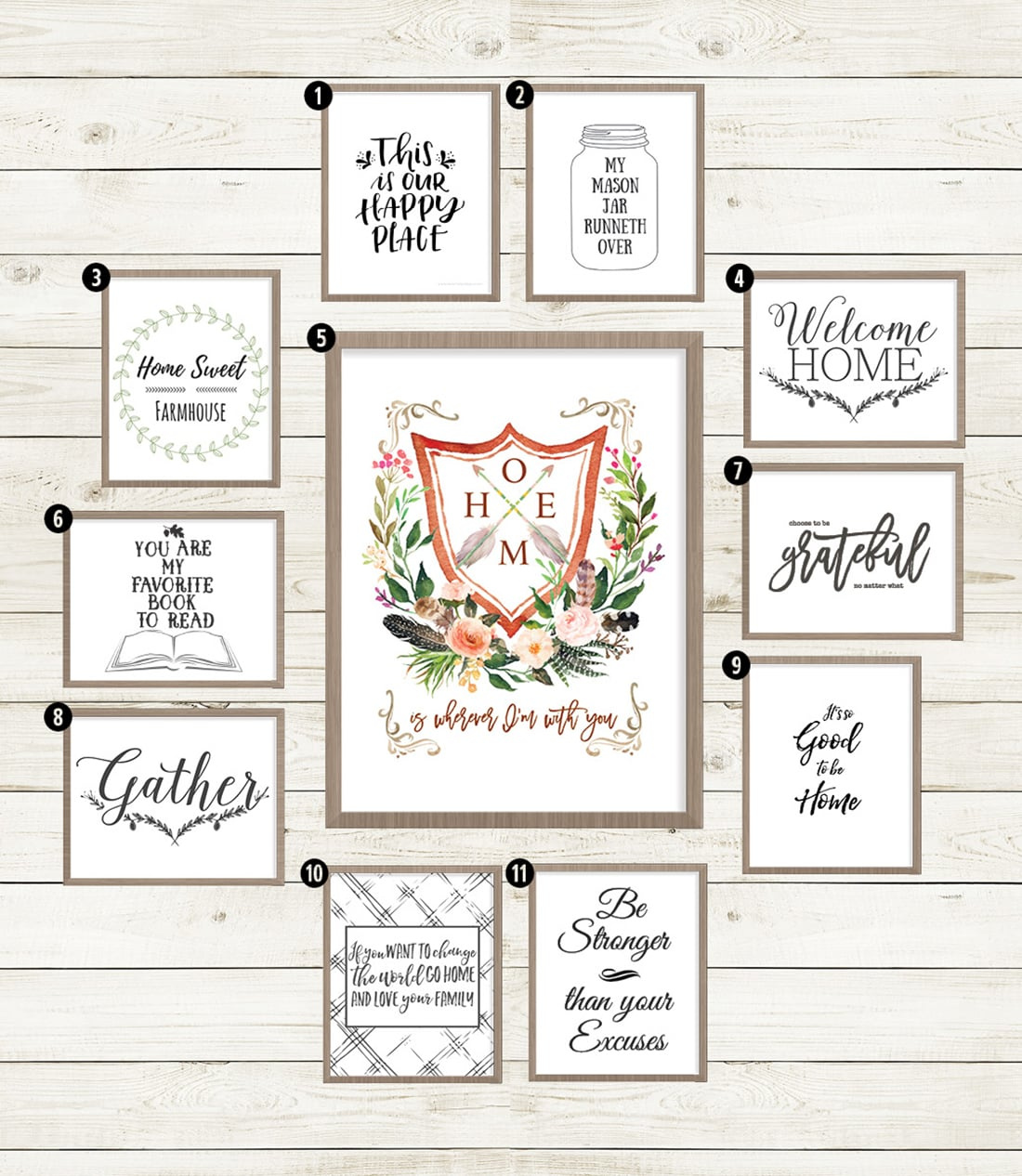 40+ Free Farmhouse Printables For That Fixer Upper Vibe • Little intended for Free Vintage Farmhouse Printables