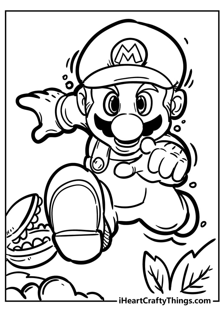 45 Super Mario Bros Coloring Pages (100% Free Printables) pertaining to Mario Brothers Coloring Pages Free Printable