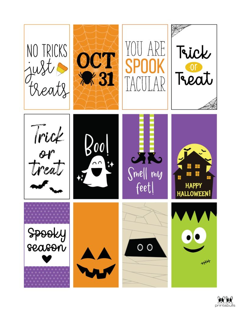 60 Free Printable Halloween Tags | Printabulls pertaining to Free Printable Happy Halloween Tags