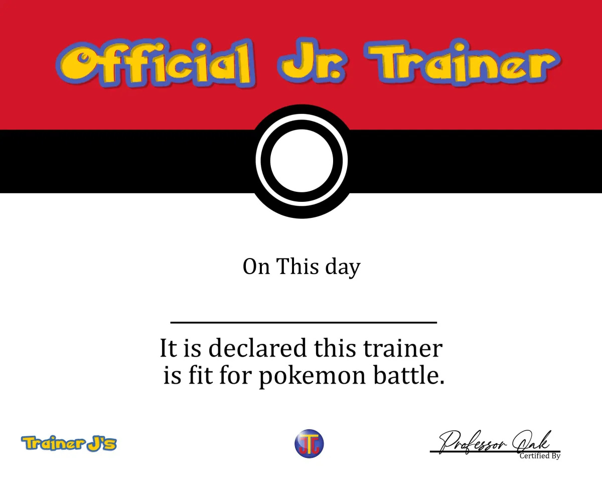 6463F4Bf473Aab346Cb67F5A with Pokemon Trainer Certificate Free Printable