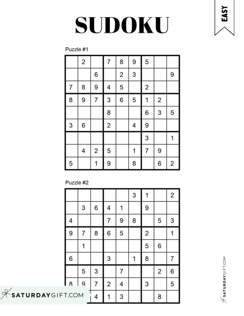 72 Free Printable Sudoku Puzzles | Saturdaygift - Worksheets Library in Free Printable 16x16 Sudoku Puzzles