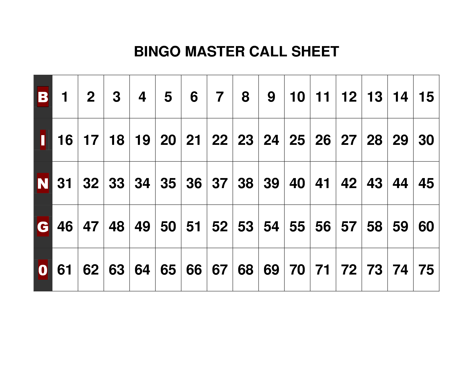 8 Best Bingo Calls Ideas | Bingo Calls, Bingo Cards, Bingo with regard to Free Printable Bingo Master Call Sheet