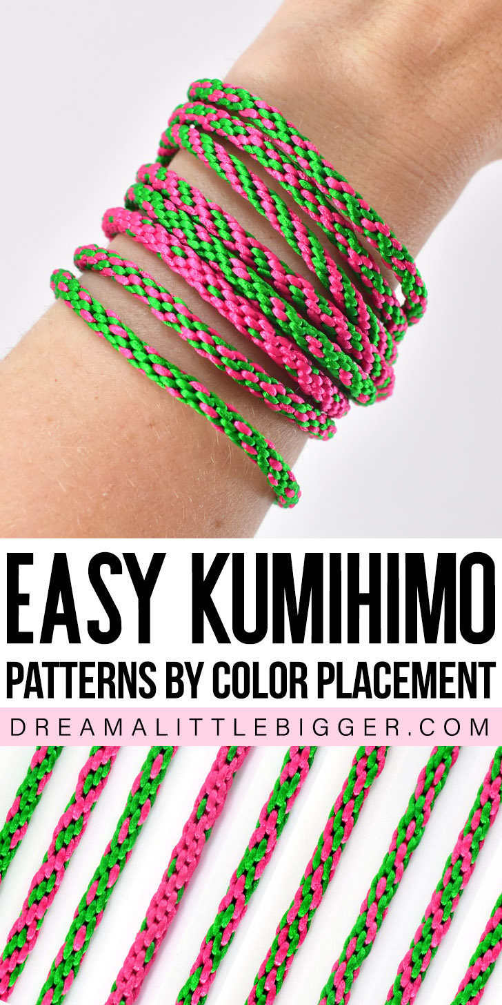 8 Strand Kumihimo Patternscolor Placement ⋆ Dream A Little Bigger regarding Printable Free 8 Strand Kumihimo Patterns