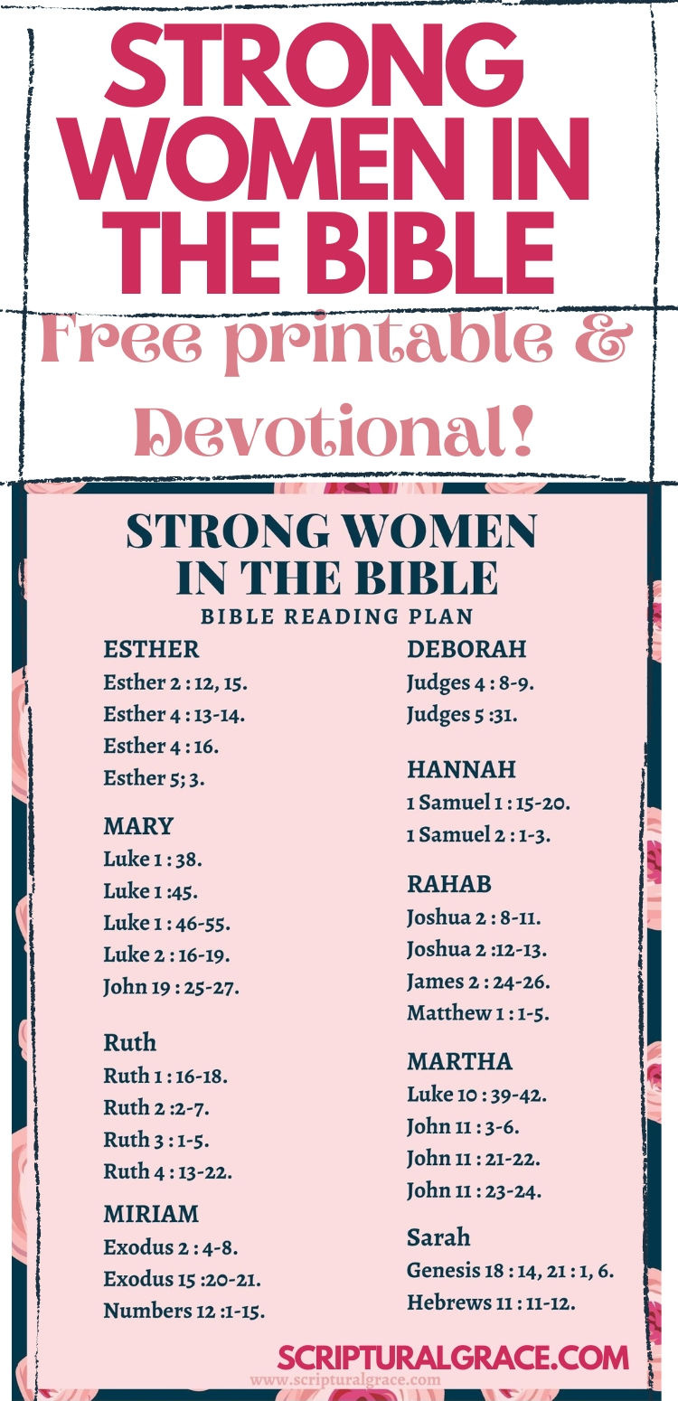 9 Strong Women In The Bible And The Lessons They Teach Us intended for Printable Women&amp;amp;#039;s Bible Study Lessons Free