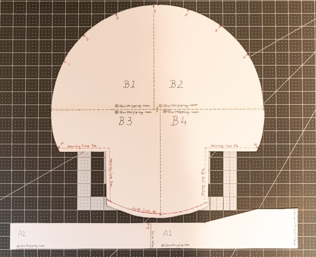 A Reversible, Free Scrub Cap Pattern With Easy Instructions in Printable Bouffant Scrub Hat Pattern Free