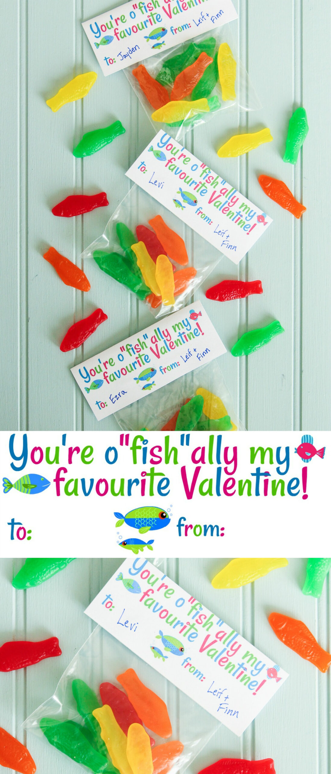 Adorable O&amp;quot;Fish&amp;quot;Ally Free Printable Valentines | The Happy Housie with regard to You Are O Fish Ally The Best Free Printable