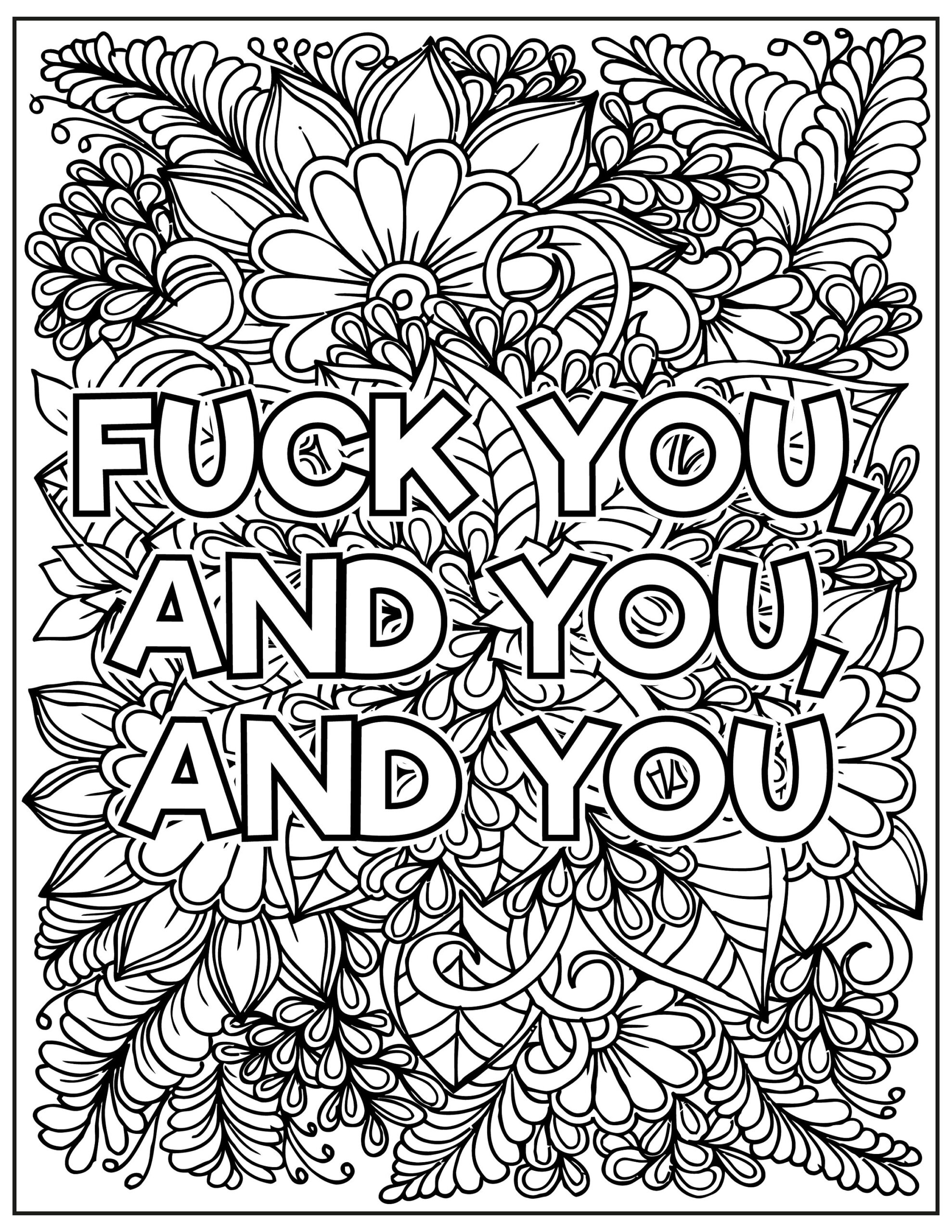 Adult Swear Word Coloring Pages Curse Word Coloring Pages for Free Printable Coloring Pages Adults Only Swear Words