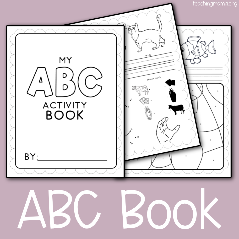 Alphabet Activity Book - Teaching Mama with regard to Free Printable Abc Books