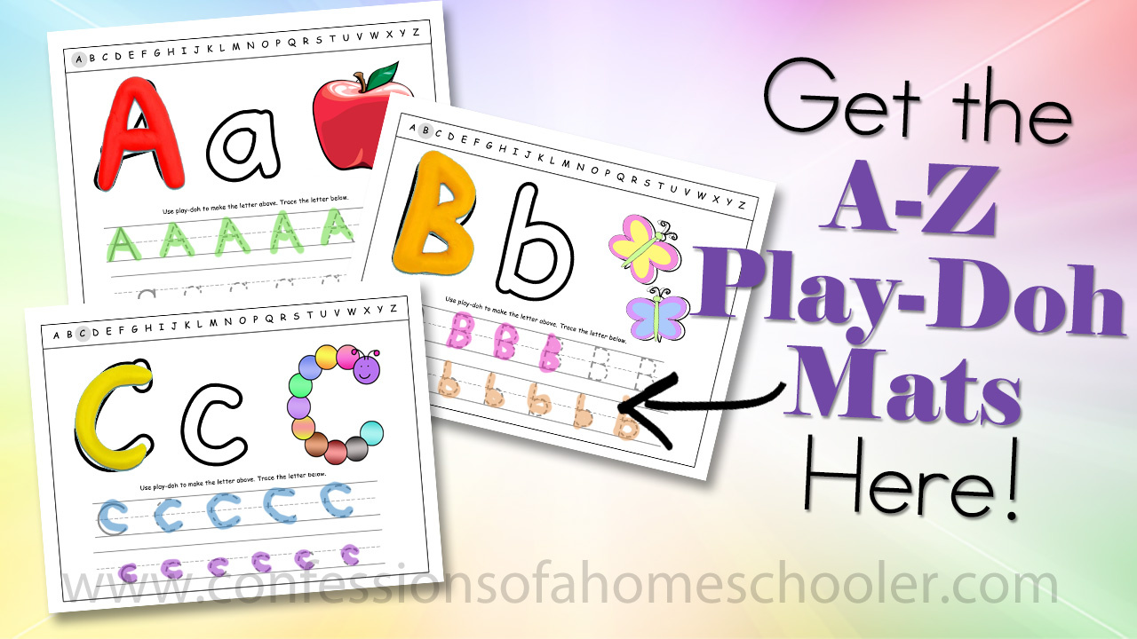 Alphabet Archives - Confessions Of A Homeschooler throughout Confessions Of A Homeschooler Free Printables