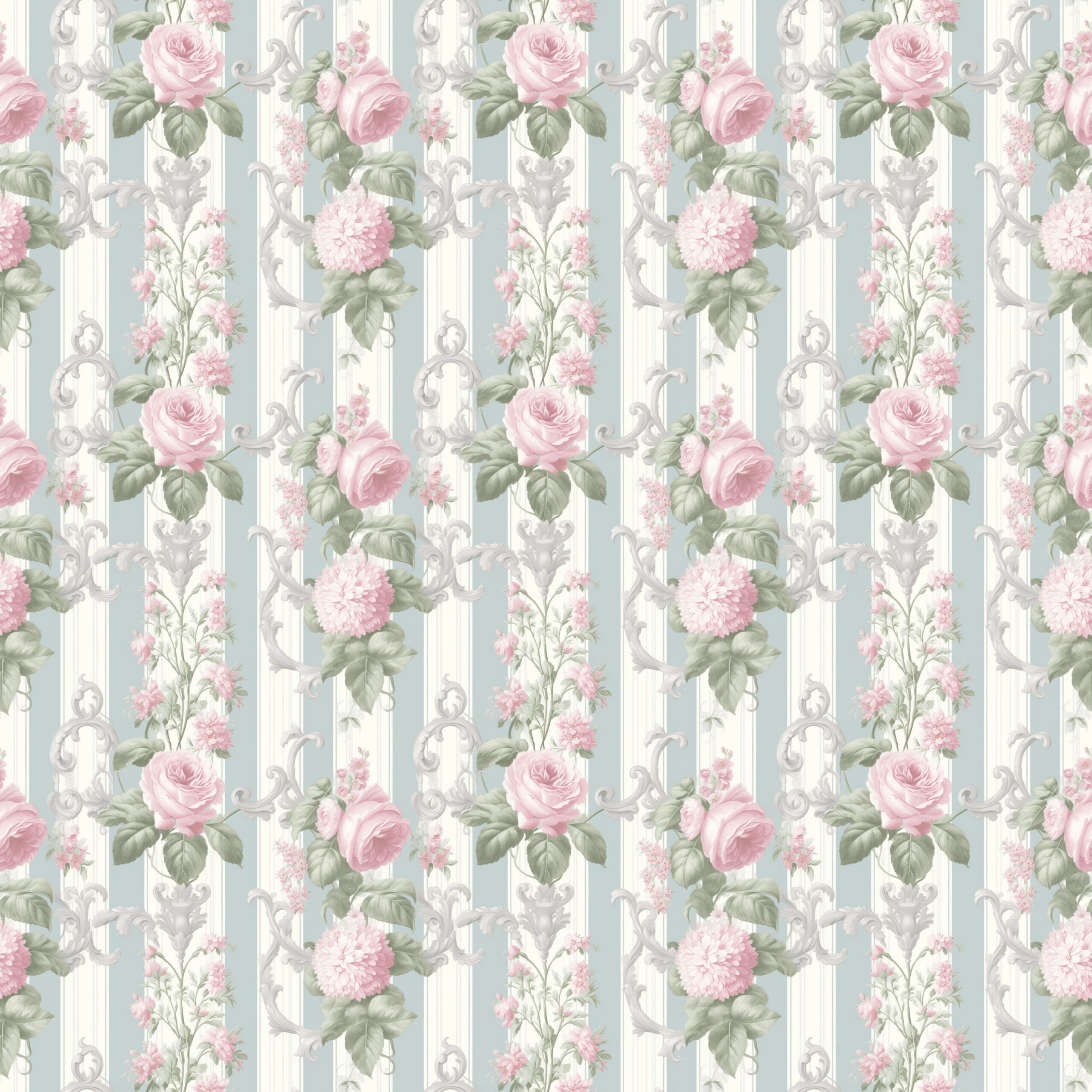 Antique Images: Free Printable Dollhouse Wallpaper Dusty Pink Rose intended for Free Printable Victorian Dollhouse Wallpaper