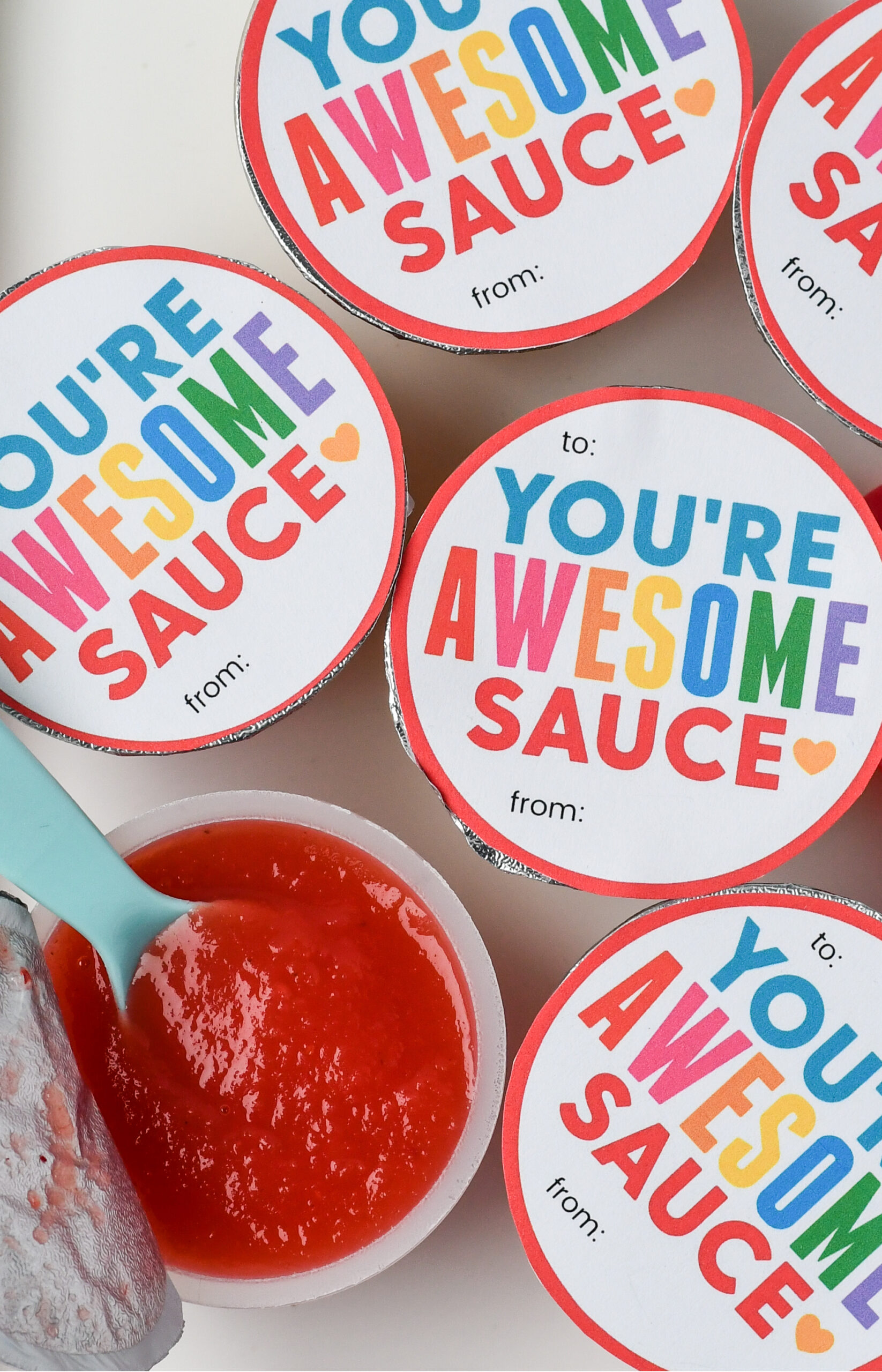 Awesome Sauce Valentines pertaining to You are Awesome Sauce Free Printable