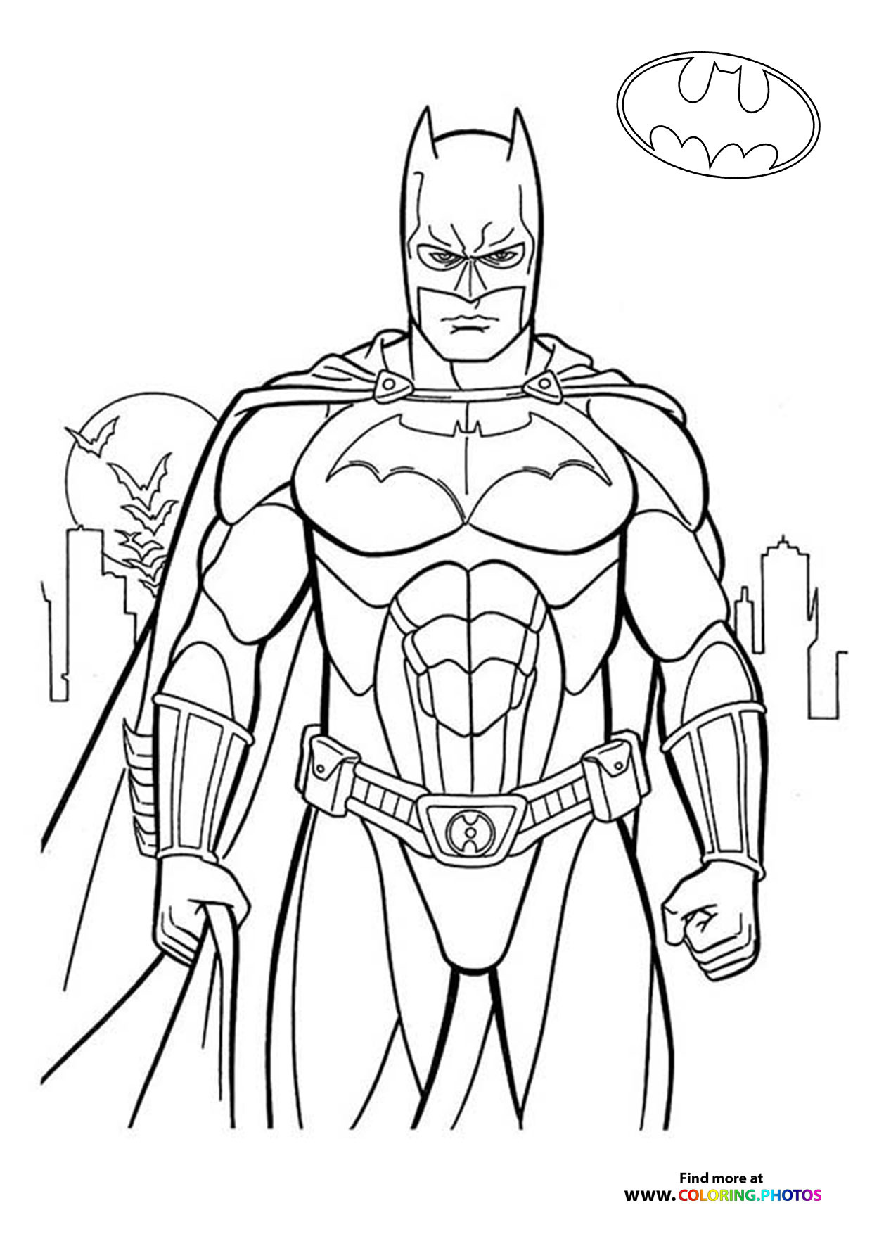 Batman Coloring Pages | Free And Easy Print Or Download For Your Kids pertaining to Batman Coloring Pages Free Printable