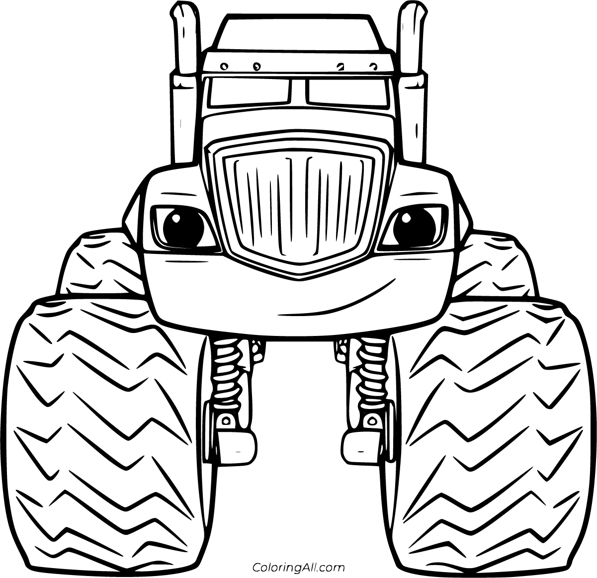 Blaze And The Monster Machines Coloring Pages (30 Free Printables intended for Blaze and the Monster Machines Coloring Pages Free Printable