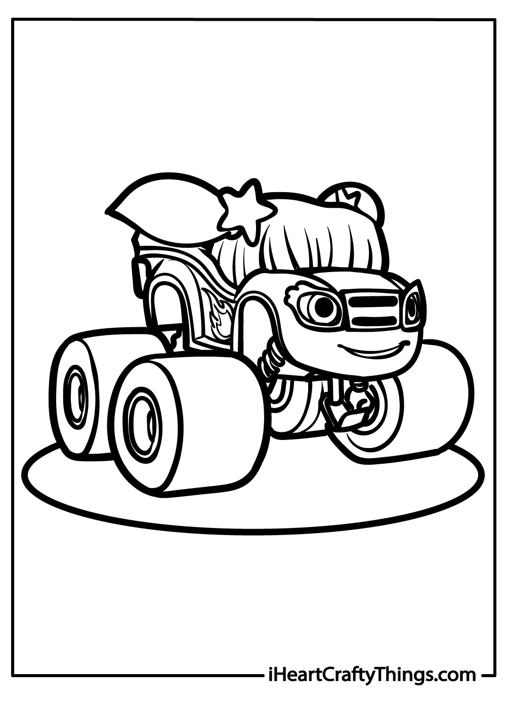 Blaze Coloring Pages (100% Free Printables) intended for Blaze And The Monster Machines Coloring Pages Free Printable