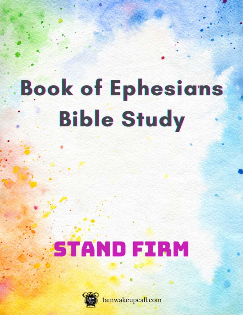 Book Of Ephesians - Free Bible Study Printout ~ Green Eyed Grace intended for Free Printable Bible Study On Ephesians