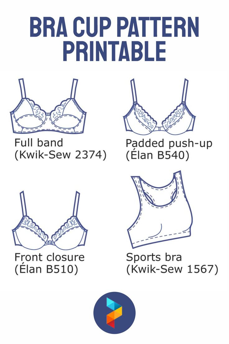 Bra Cup Pattern - 13 Free Pdf Printables | Printablee inside Printable Free Bra Pattern