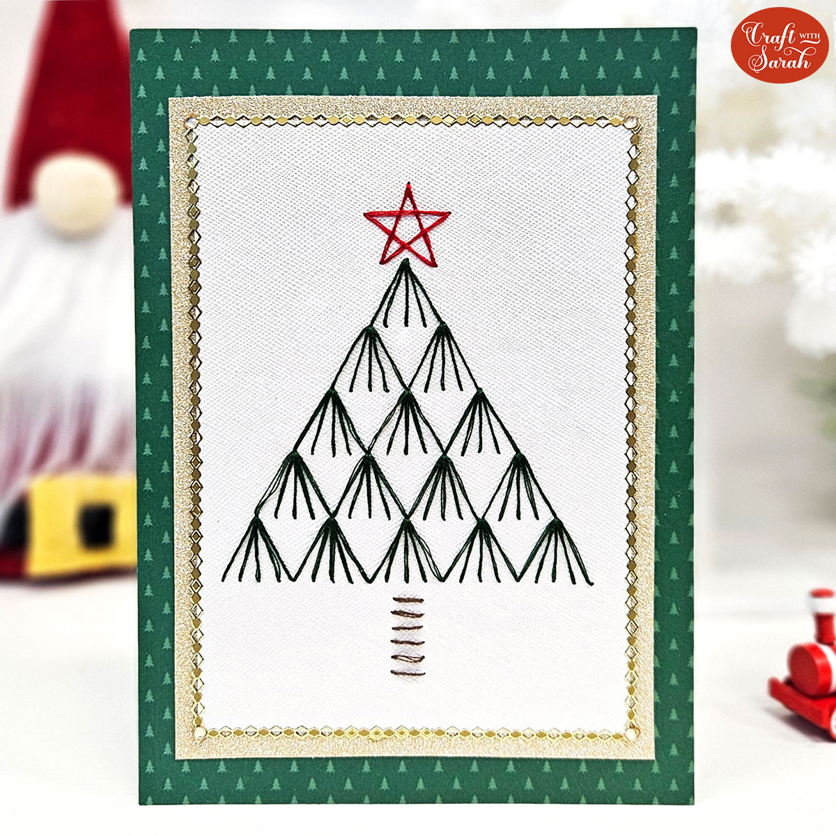 Card Stitching Patterns: Paper Embroidery On Cards! - Craft With Sarah with Free Printable Paper Pricking Patterns With Instructions