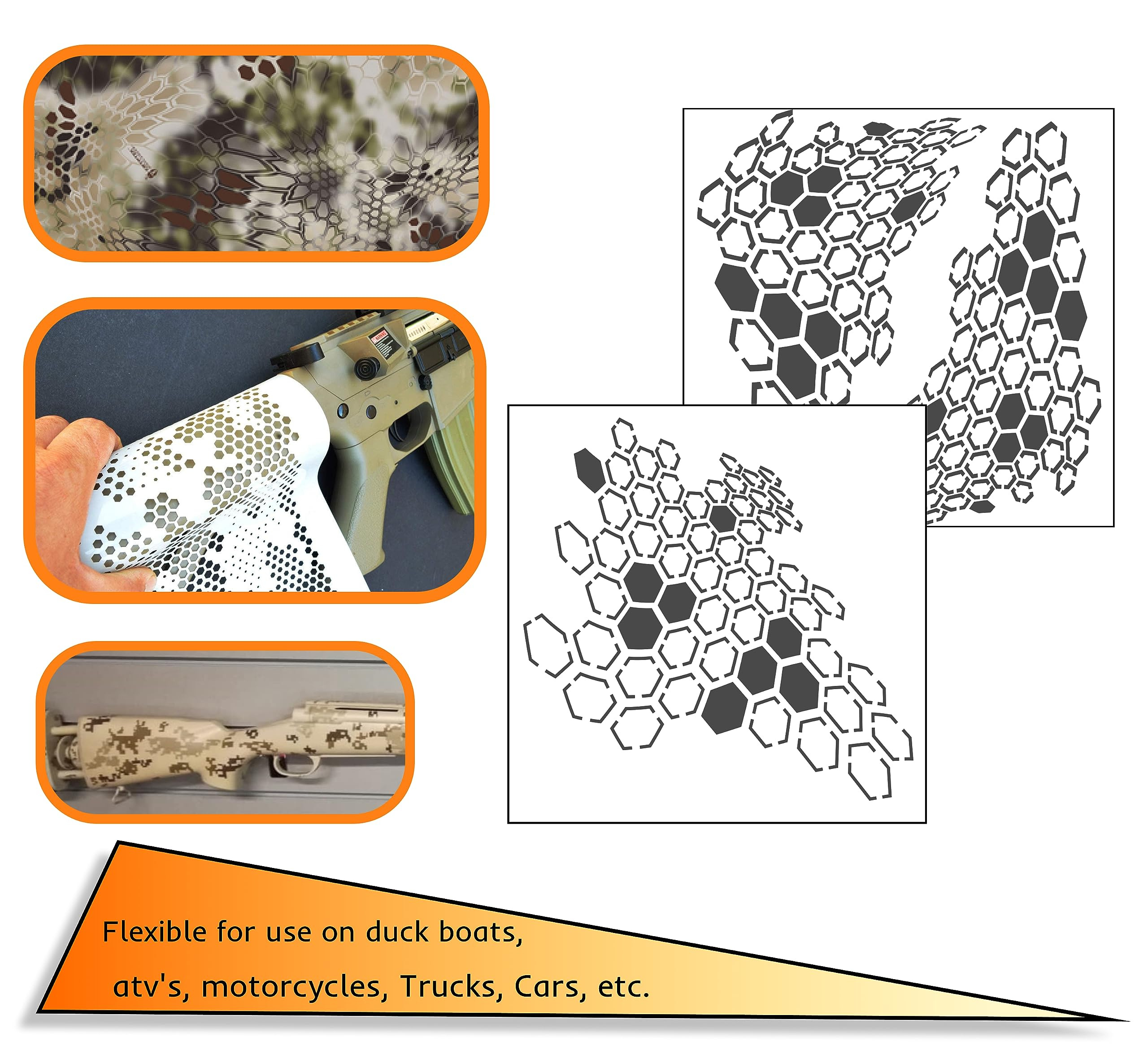 Claw Mark Camo - Weaponstencils - Worksheets Library within Free Printable Camo Stencils For Guns