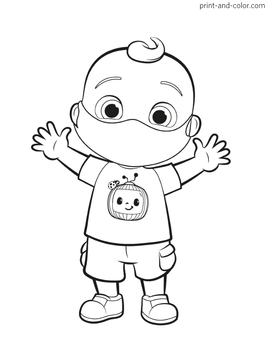 Cocomelon Coloring Pages | Print And Color in Cocomelon Coloring Pages Free Printable