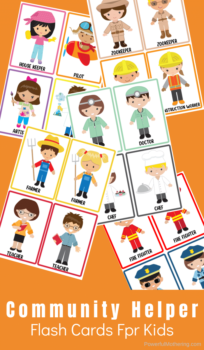 Community Helper Flash Cards | Free Homeschool Deals © throughout Free Printable Community Helpers Flashcards