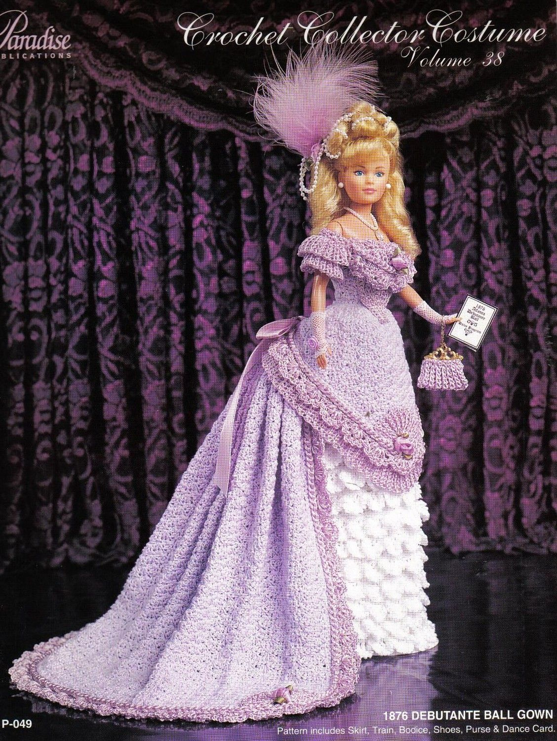 Crochet Ball Gown Pattern intended for Printable Barbie Crochet Ball Gown Patterns Free