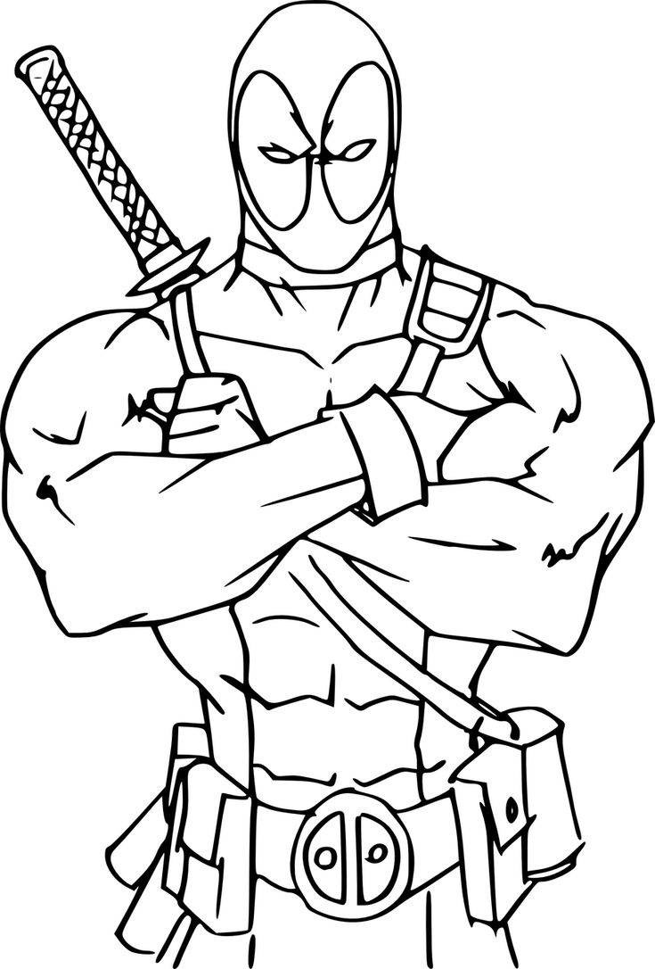 Deadpool Coloring Pages Pdf To Print - Coloringfolder throughout Free Printable Deadpool Coloring Pages