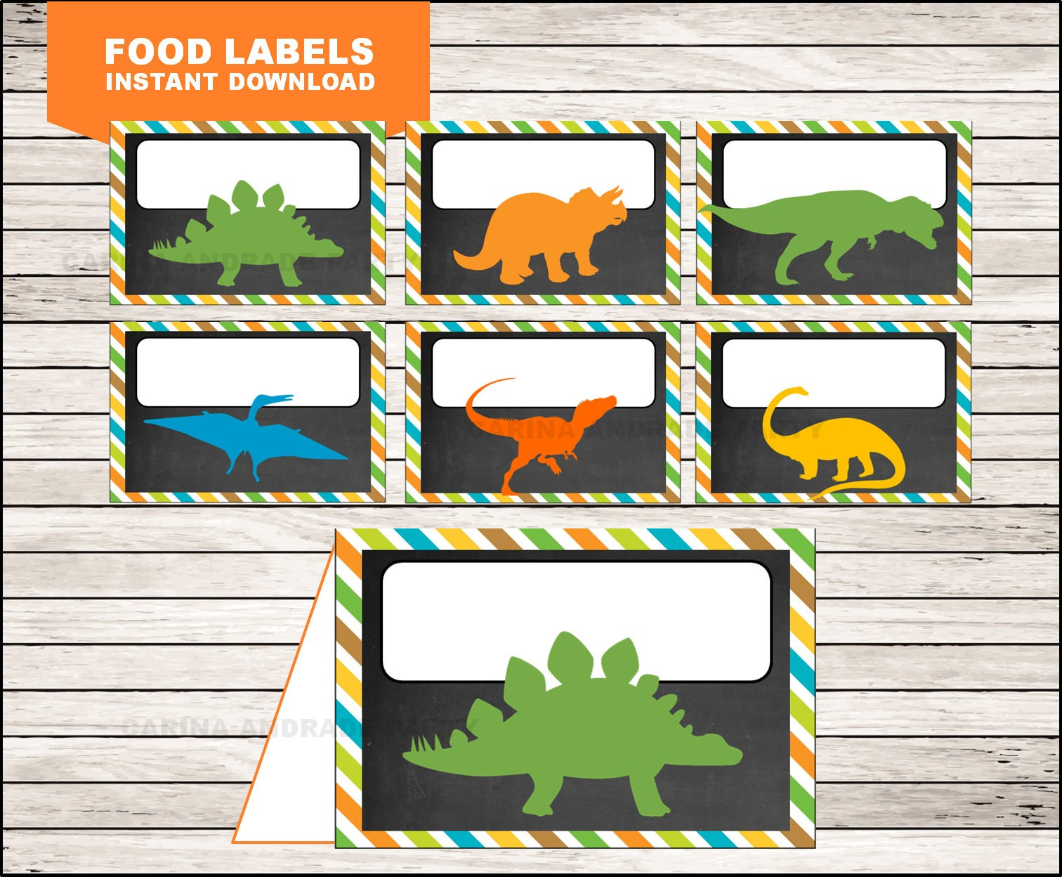 Dinosaur Food Labels, Printable T-Rex Food Tent Cards, Dinosaur regarding Dinosaur Food Labels Free Printable