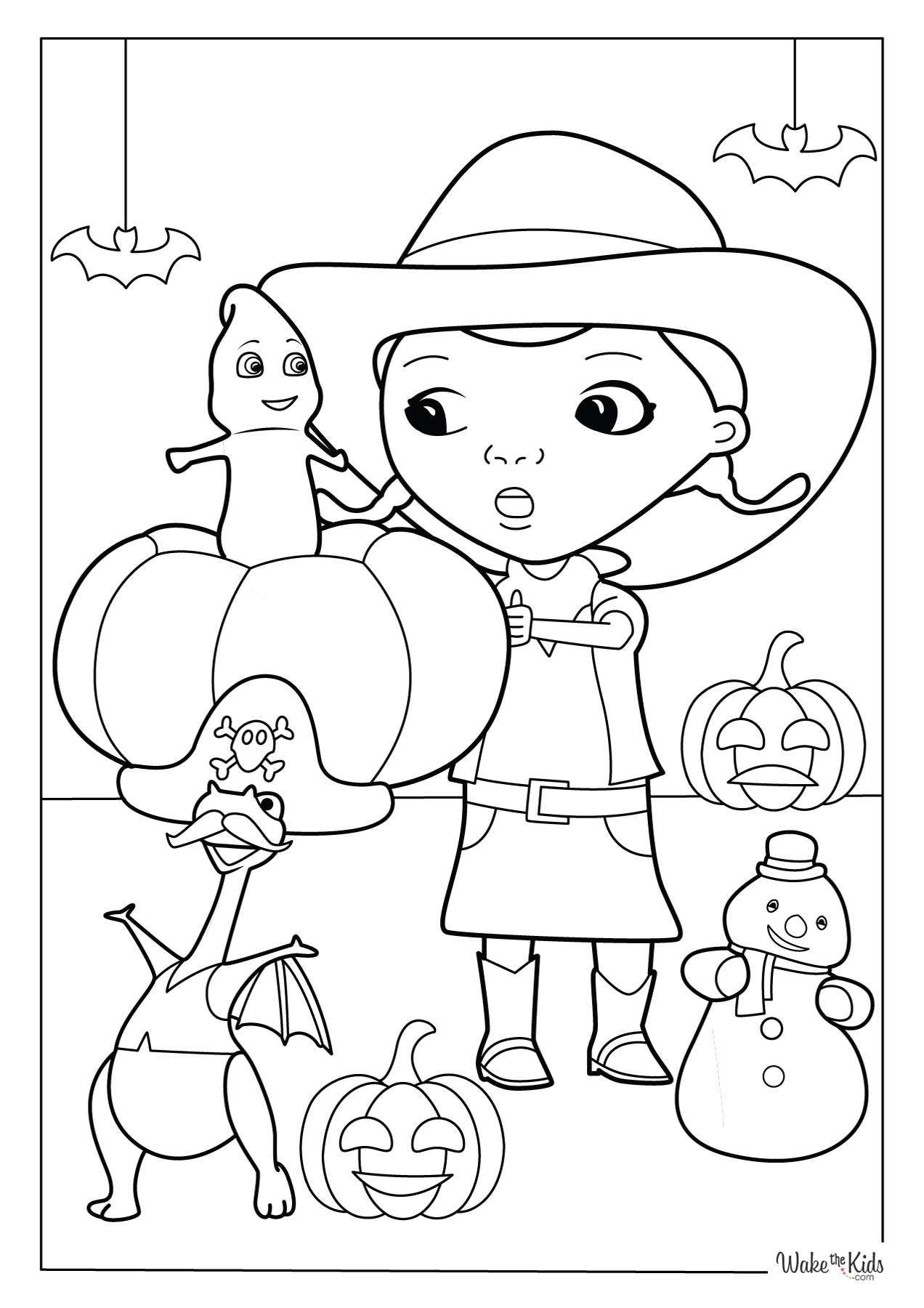 Doc Mcstuffins Coloring Pages (Free Printable Pdfs) | Wakethekids intended for Free Printable Doc Mcstuffins Coloring Pages