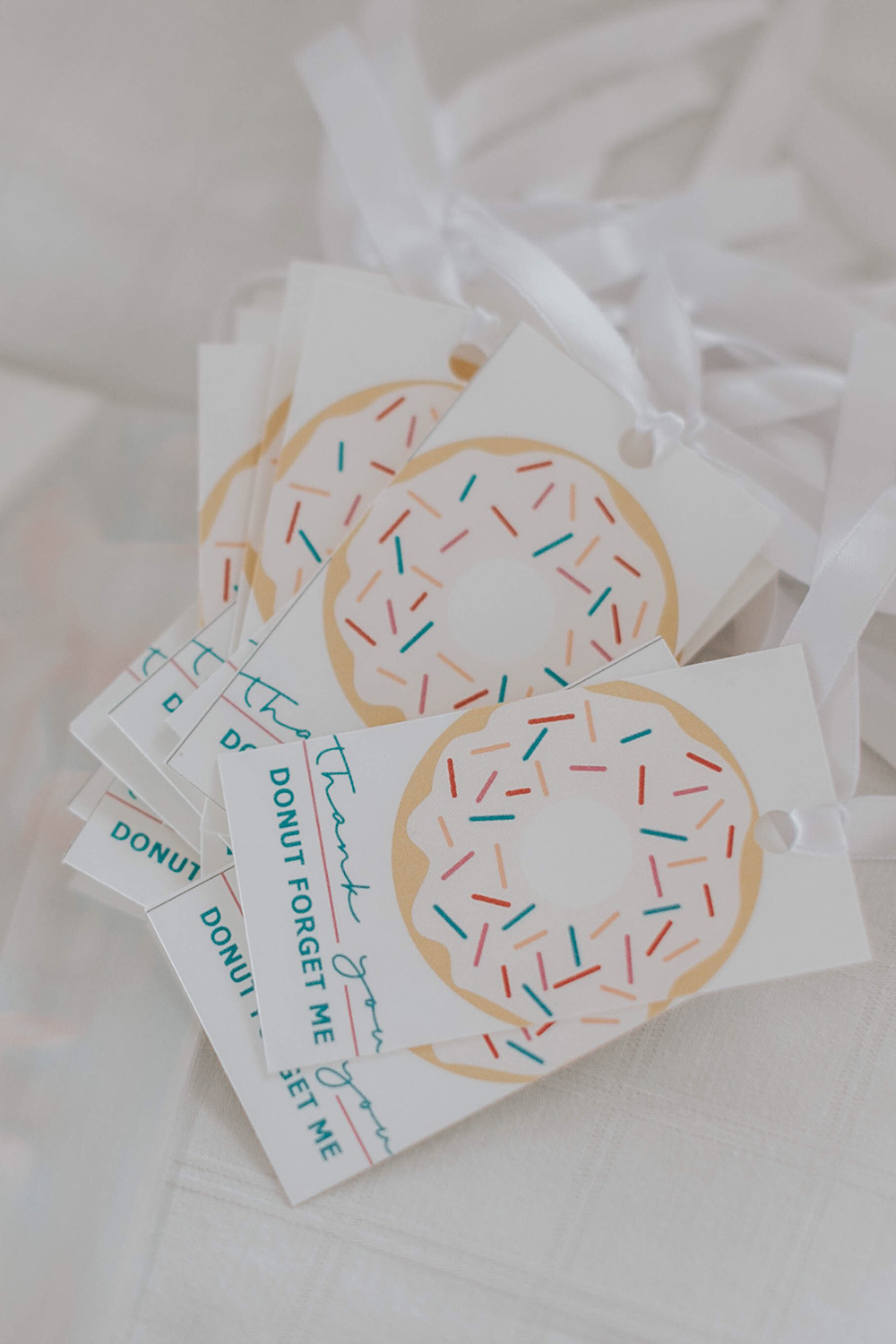 Donut Party Favour Tag Free Printable | Creative Wife And Joyful intended for Free Donut Party Printables