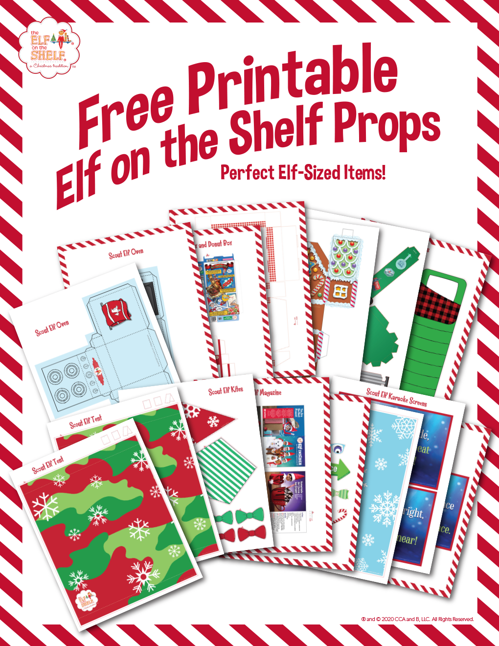 Download Free Printable Elf On The Shelf Props | The Elf On The Shelf with regard to Elf on the Shelf Free Printable Props