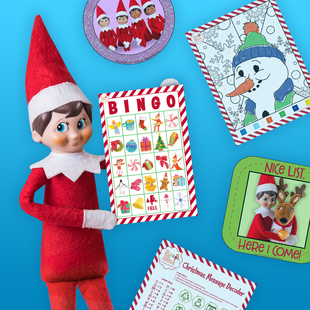 Download Printable Elf On The Shelf Activities | The Elf On The Shelf throughout Free Elf On Shelf Printables