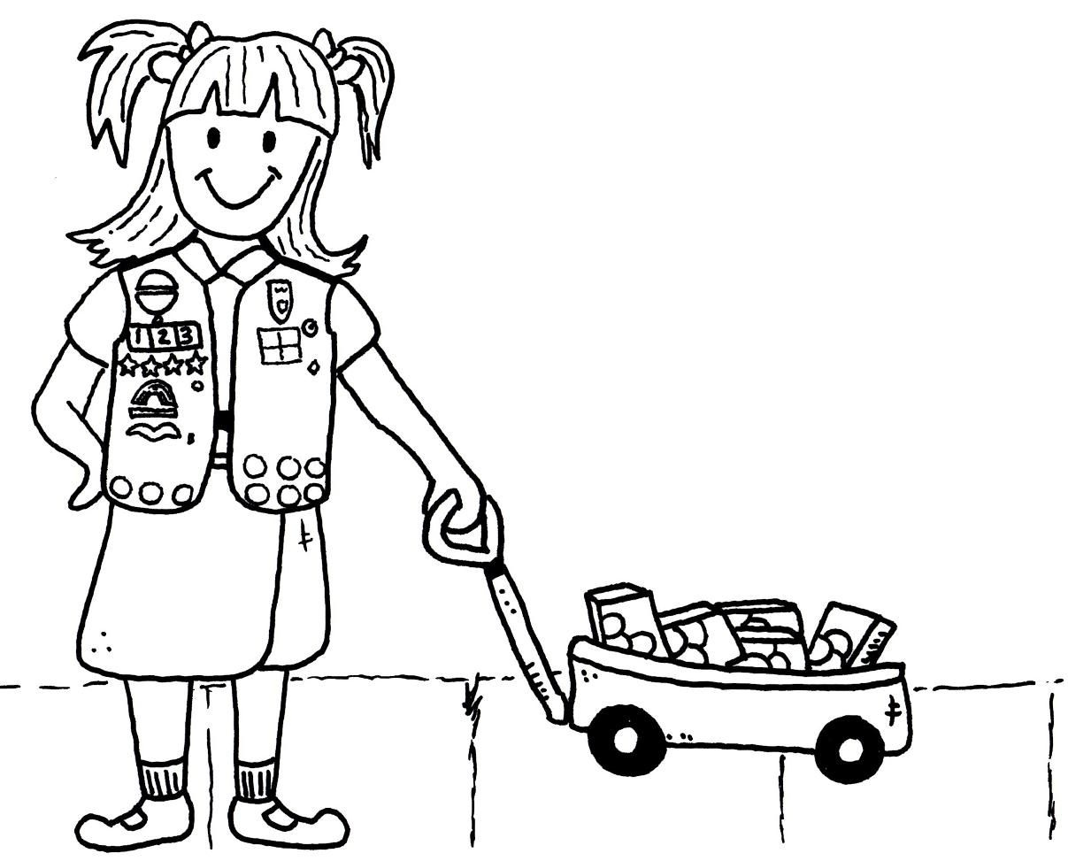 ▷ Girl Scout: Coloring Pages &amp;amp; Books - 100% Free And Printable! inside Free Printable Girl Scout Brownie Coloring Pages