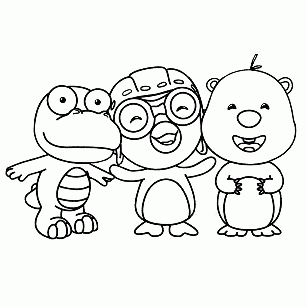 ▷ Pororo: Coloring Pages &amp;amp; Books - 100% Free And Printable! within Pororo Coloring Pages Free Printable