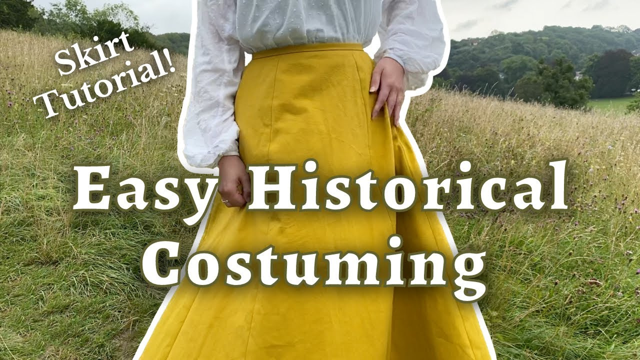 Easiest Walking Skirt Ever? Modern Sewing For Historical Costuming with regard to Printable Victorian Walking Skirt Pattern Free