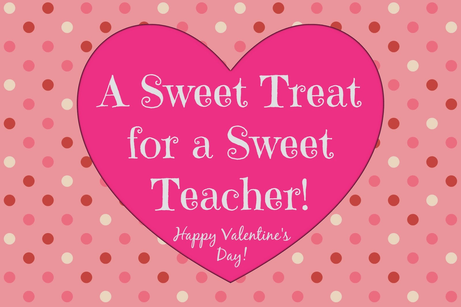 East Coast Mommy: Last Minute Teacher Valentines {With Free pertaining to Free Printable Teacher Valentine Tags