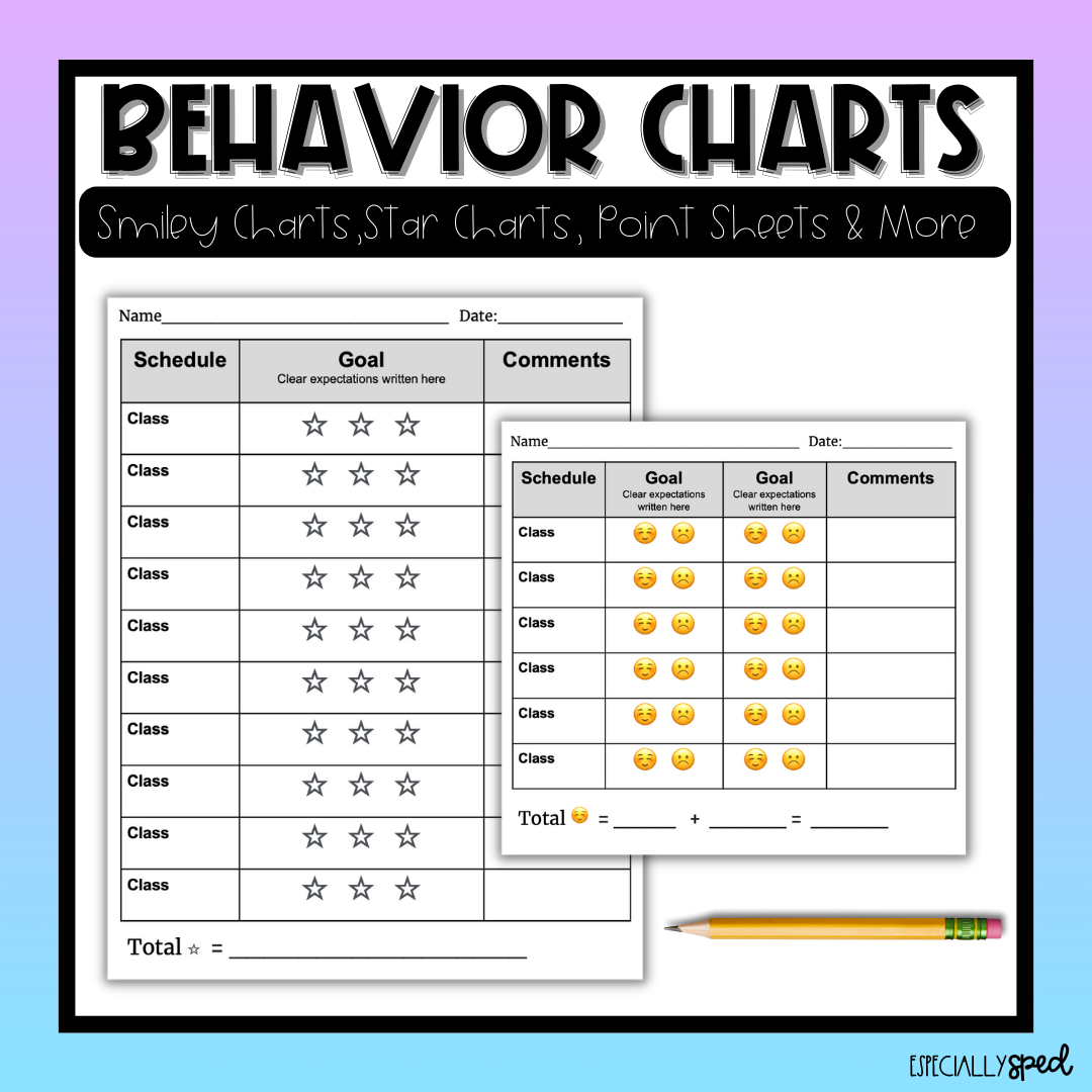 Editable Behavior Charts | Smiley Face Charts | Point Sheets with regard to Smiley Face Behavior Chart Free Printable