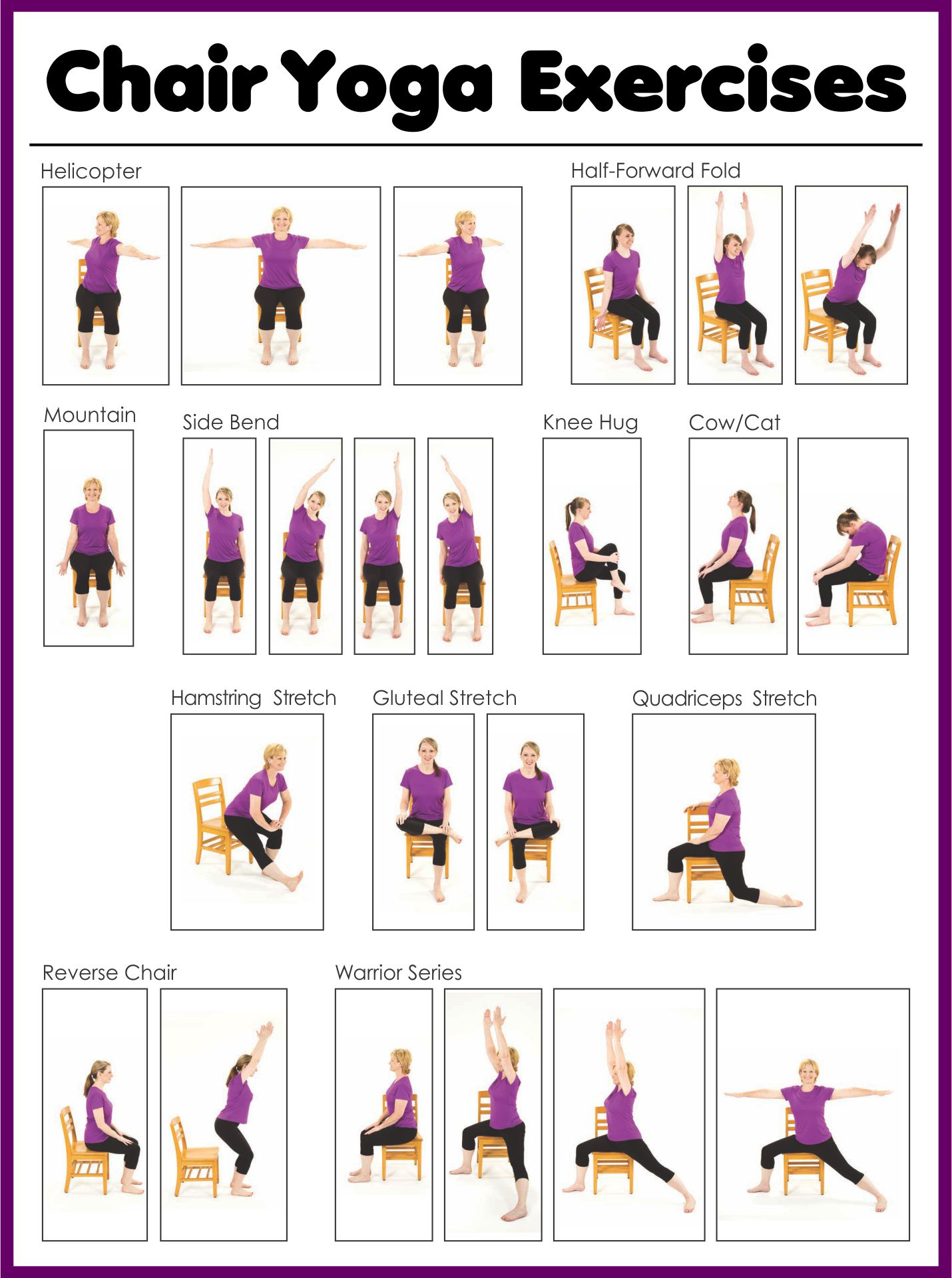 Elderly Senior Discount Chair Exercises Printable with Free Printable Chair Yoga For Seniors