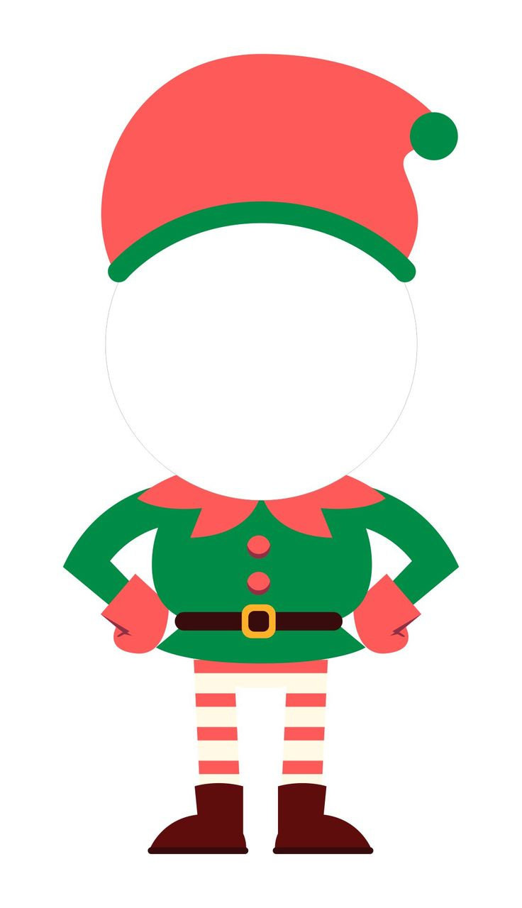 Elf Christmas Templates - 20 Free Pdf Printables | Printablee in Free Printable Christmas Elves