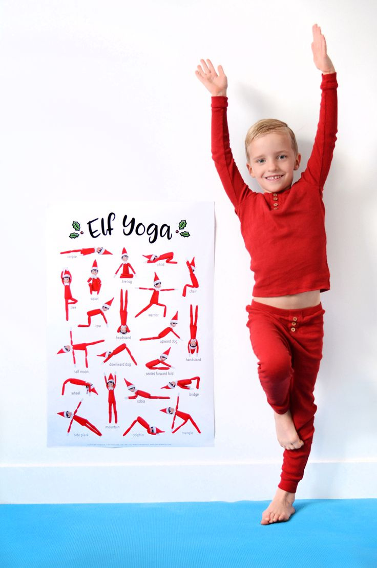 Elf On The Shelf Yoga Printable - Amy Robison Blog in Elf on the Shelf Yoga Printable Free